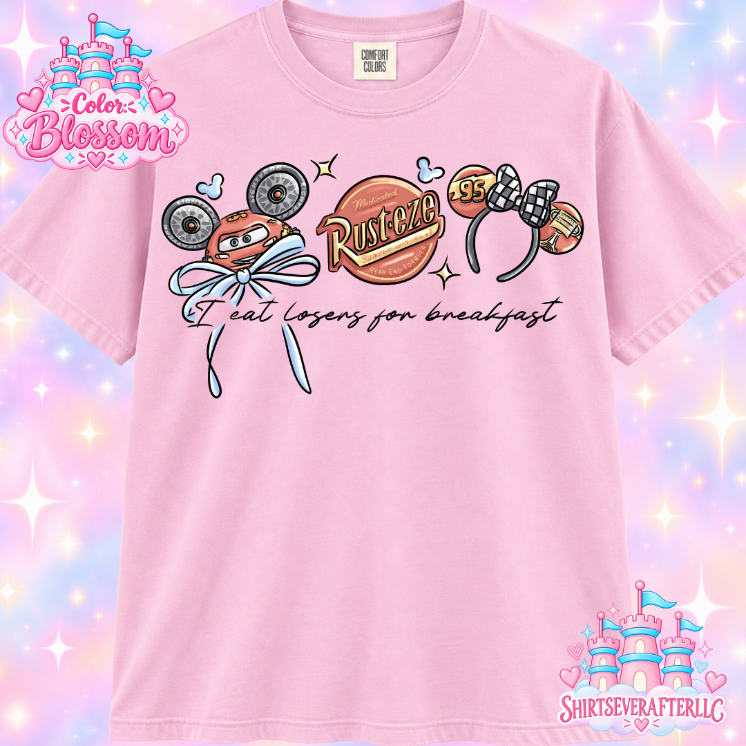 Cars Headband Shirt