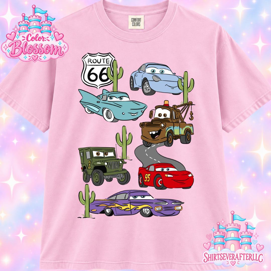 Cars Route Shirt