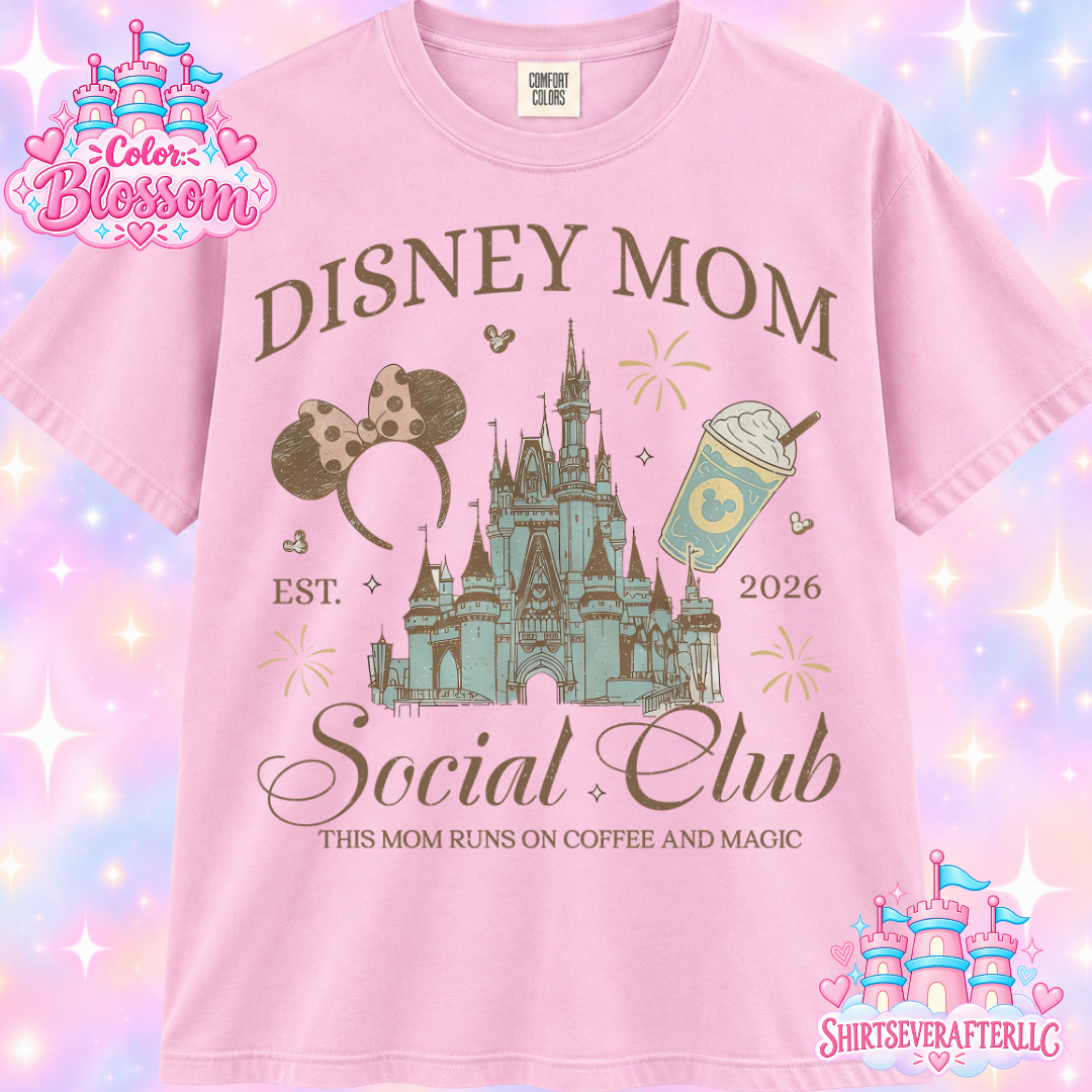 Mom Social Club Castle shirt