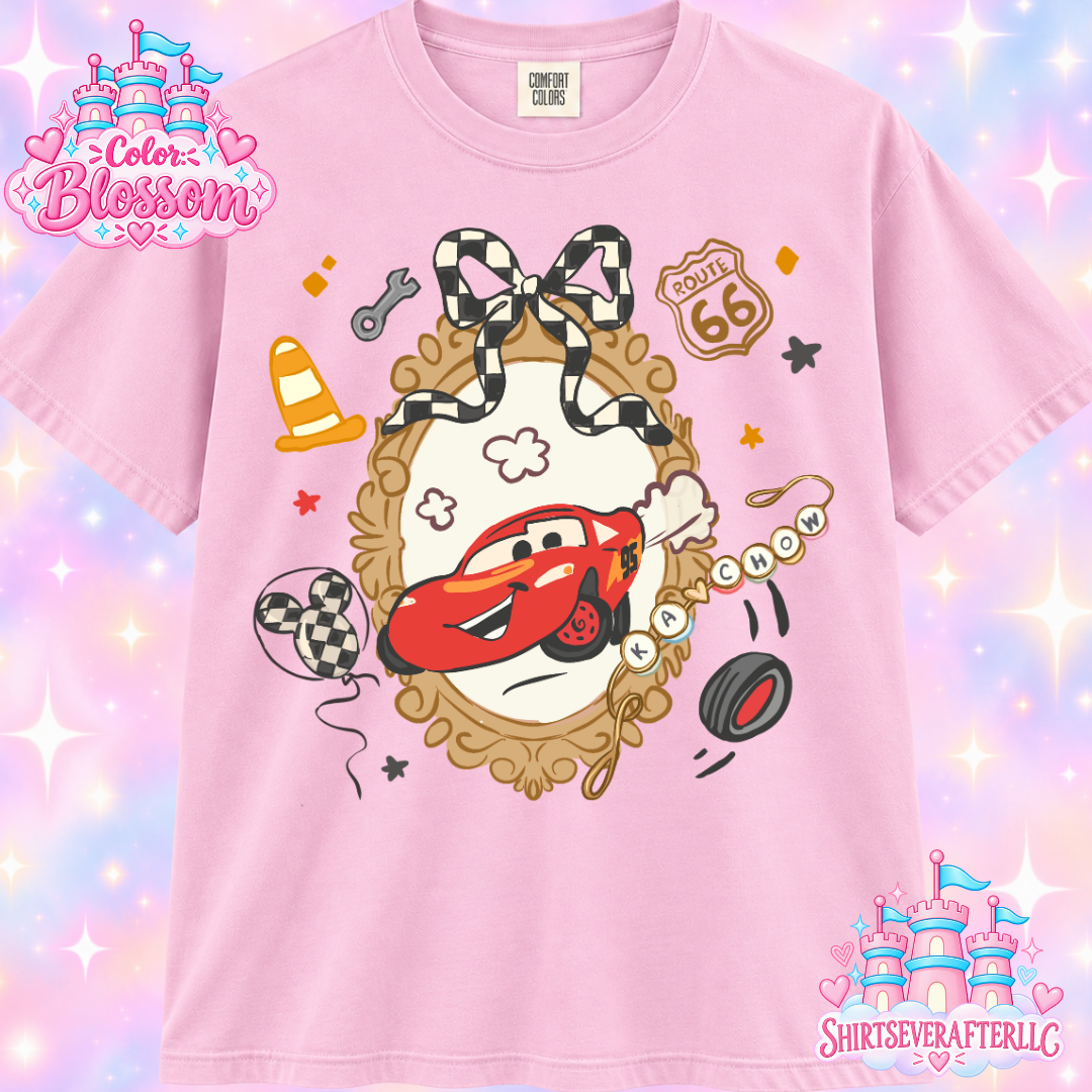 Cars Bow Shirt
