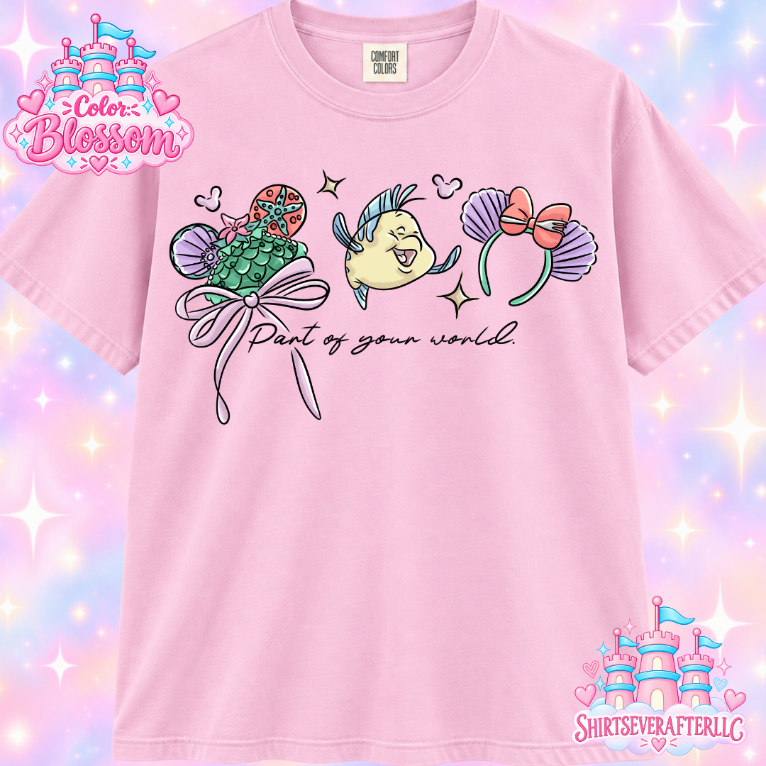 Mermaid headband Shirt