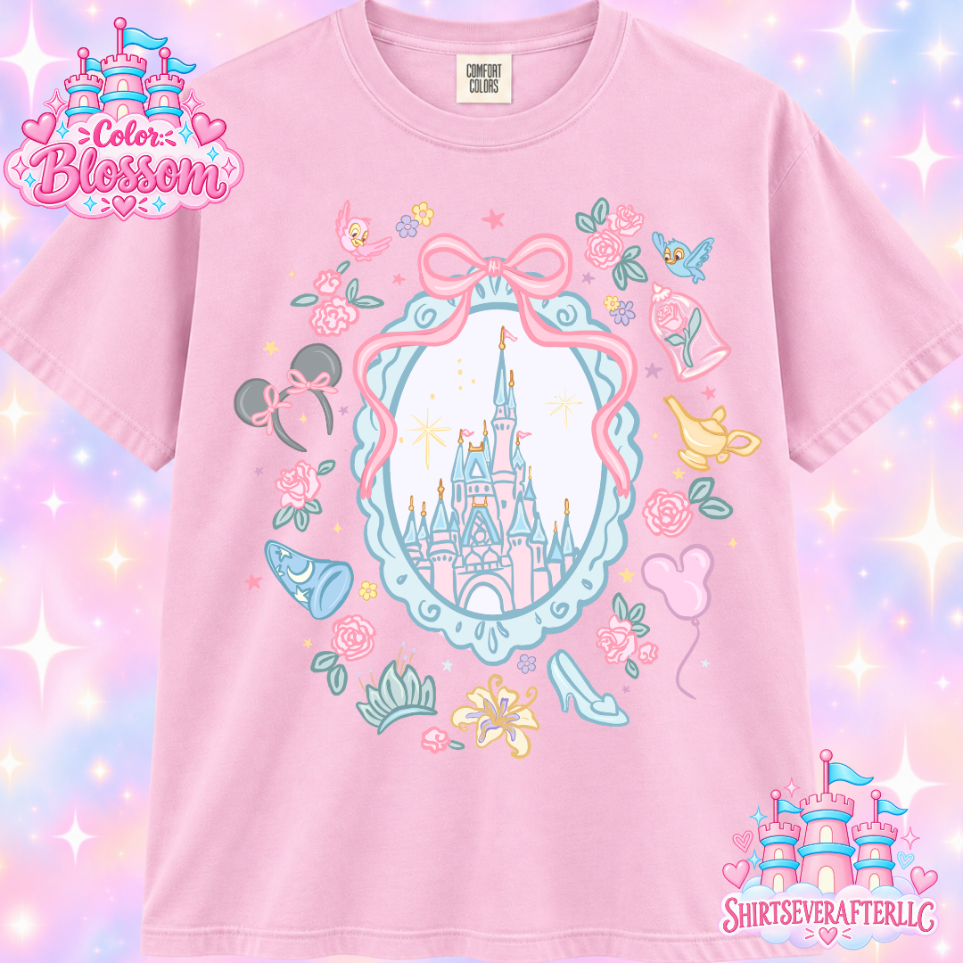 Princess Doodle Castle Shirt