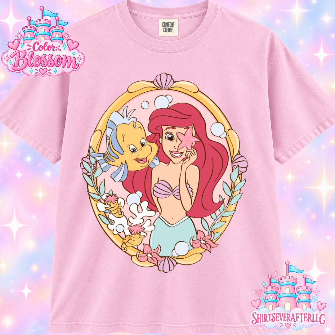 Mermaid Fish Shell Shirt