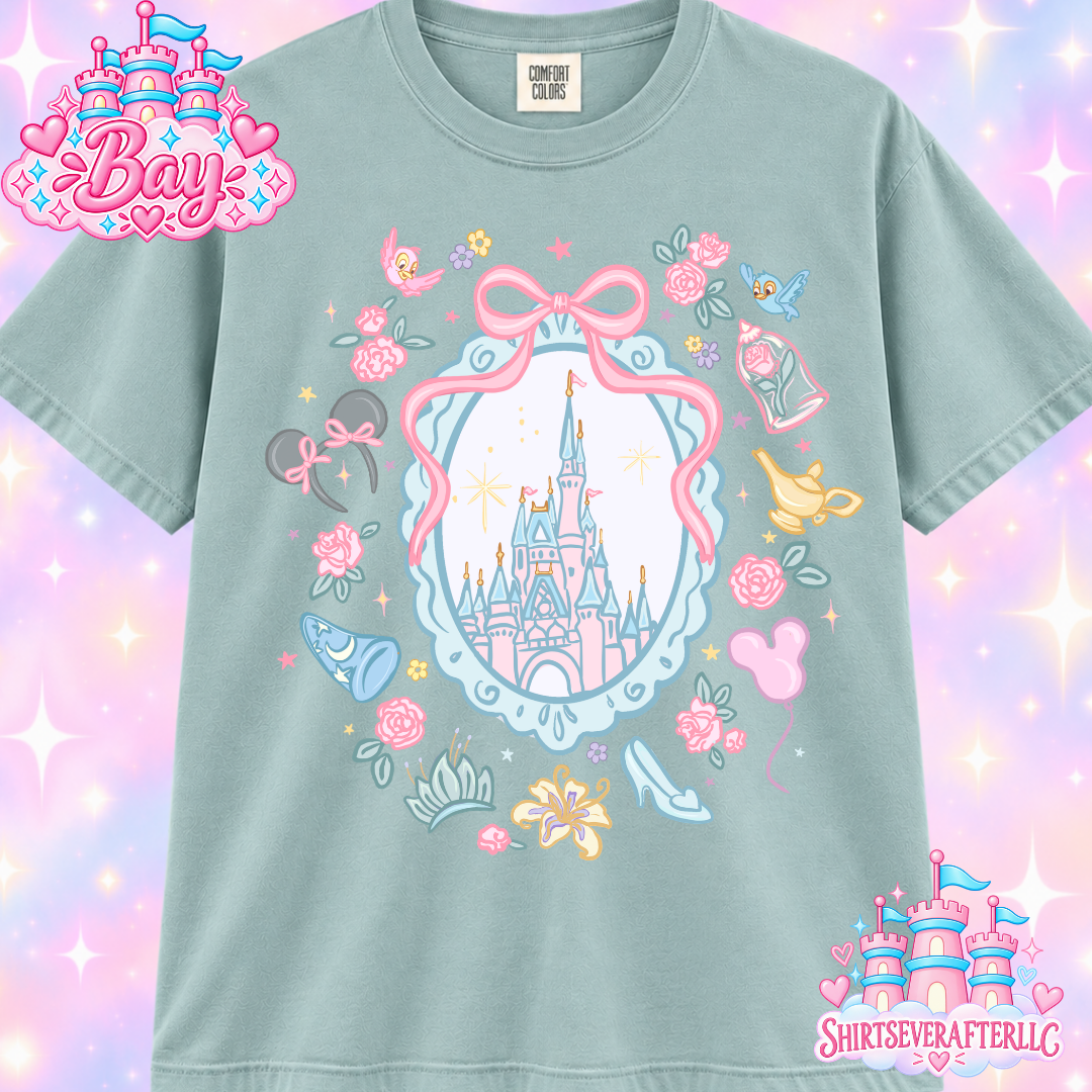Princess Doodle Castle Shirt