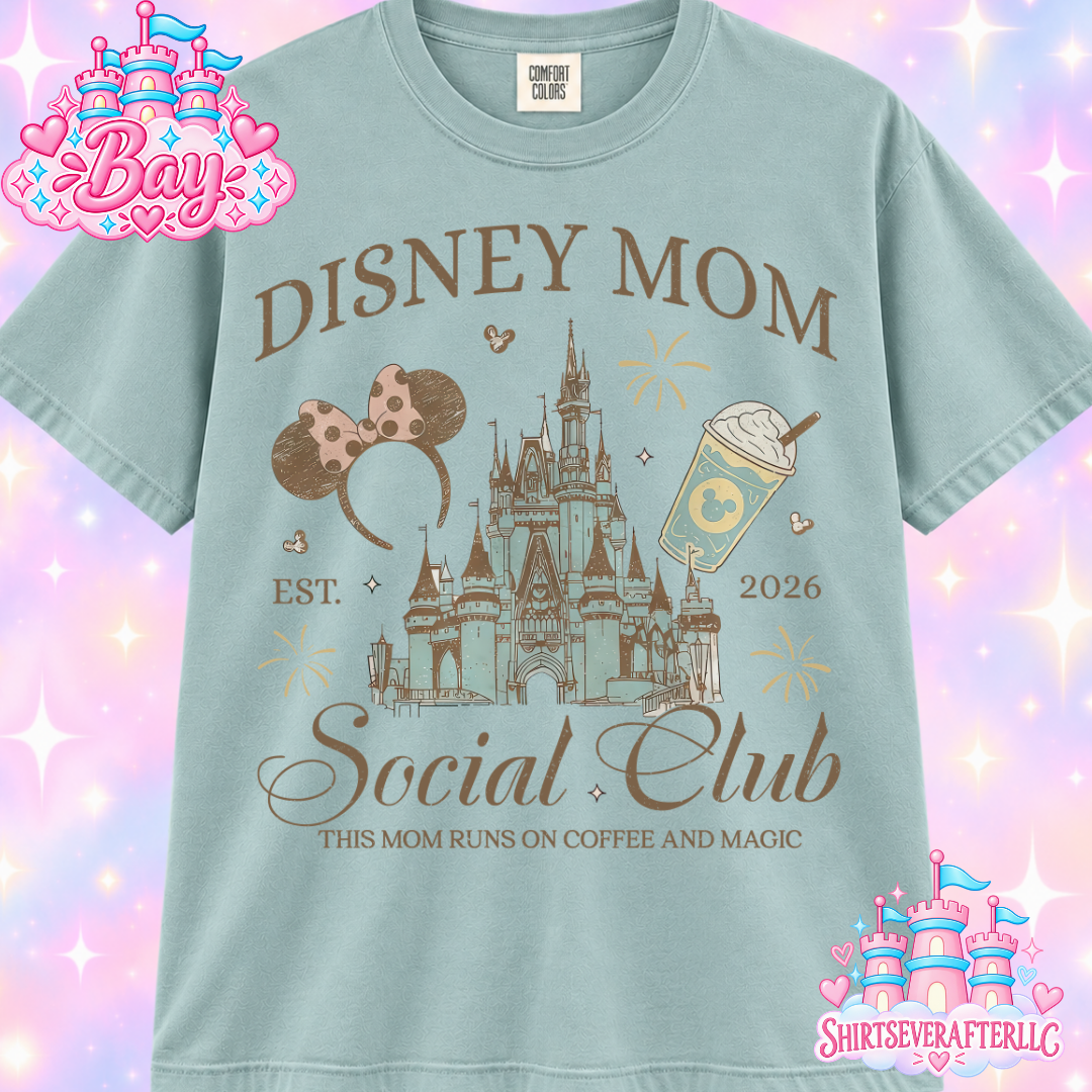 Mom Social Club Castle shirt