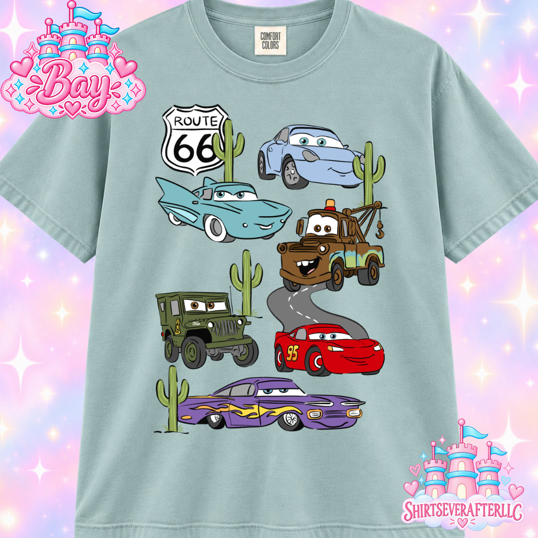 Cars Route Shirt