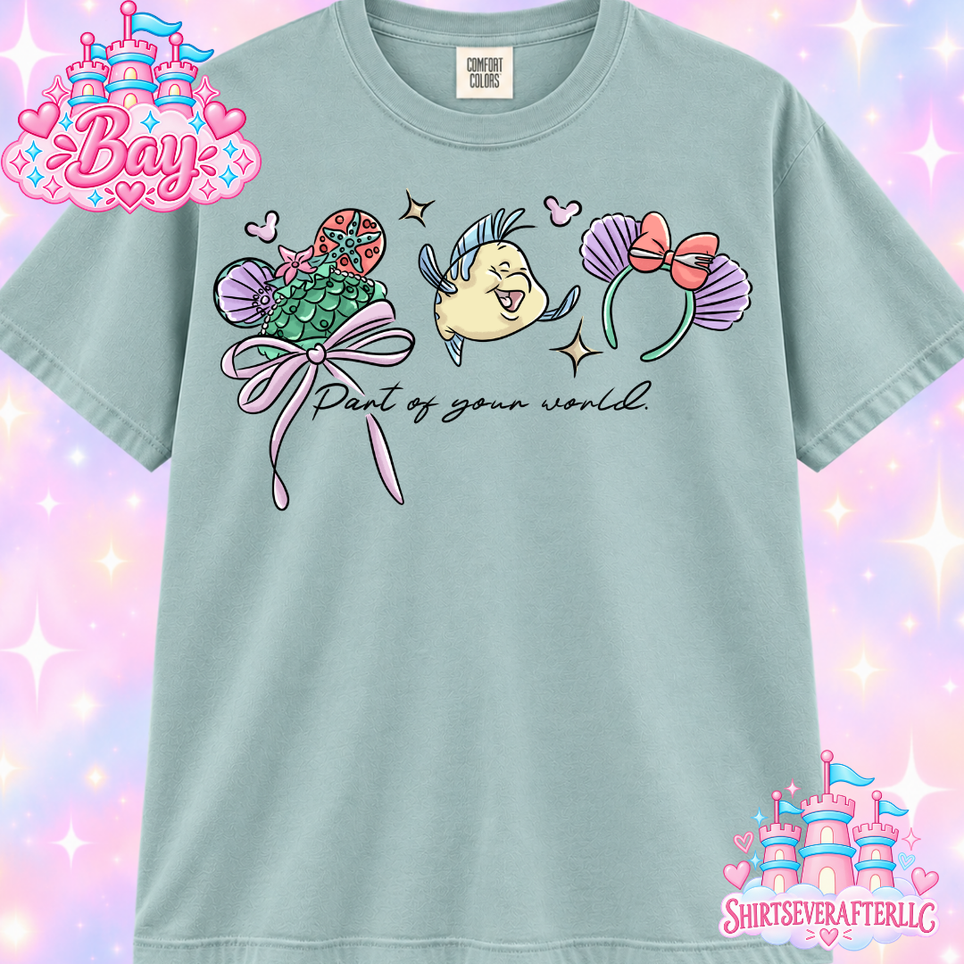 Mermaid headband Shirt