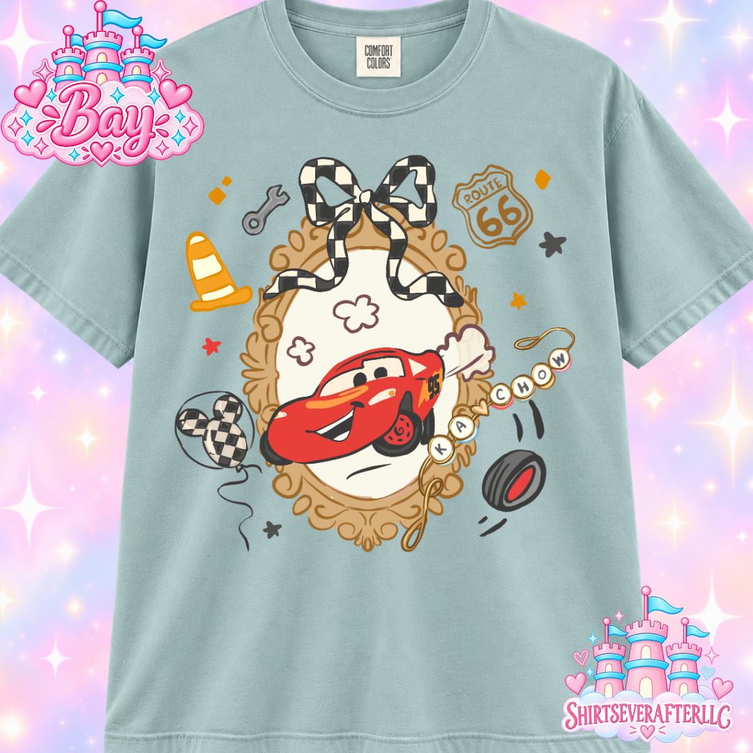 Cars Bow Shirt