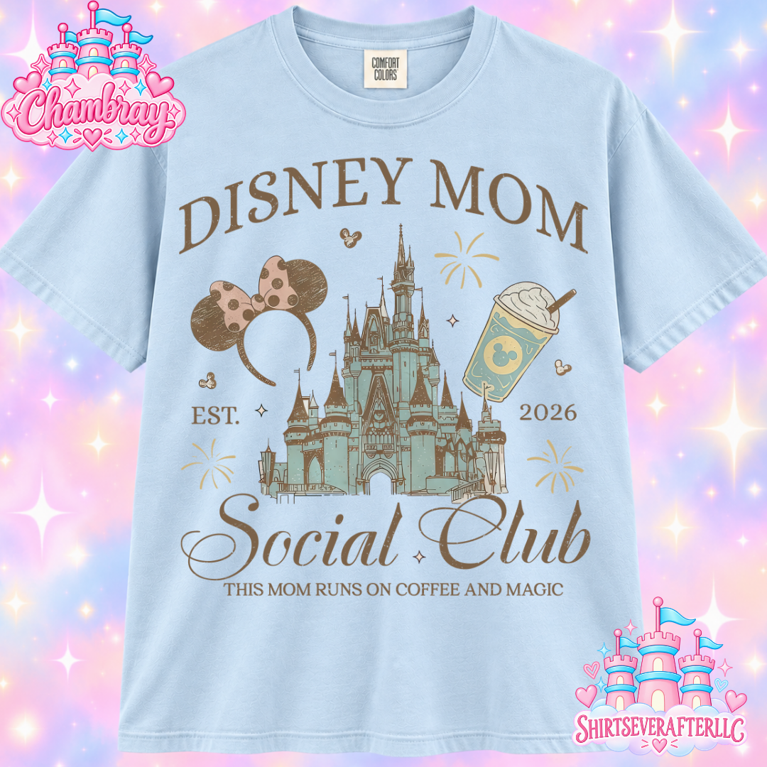 Mom Social Club Castle shirt