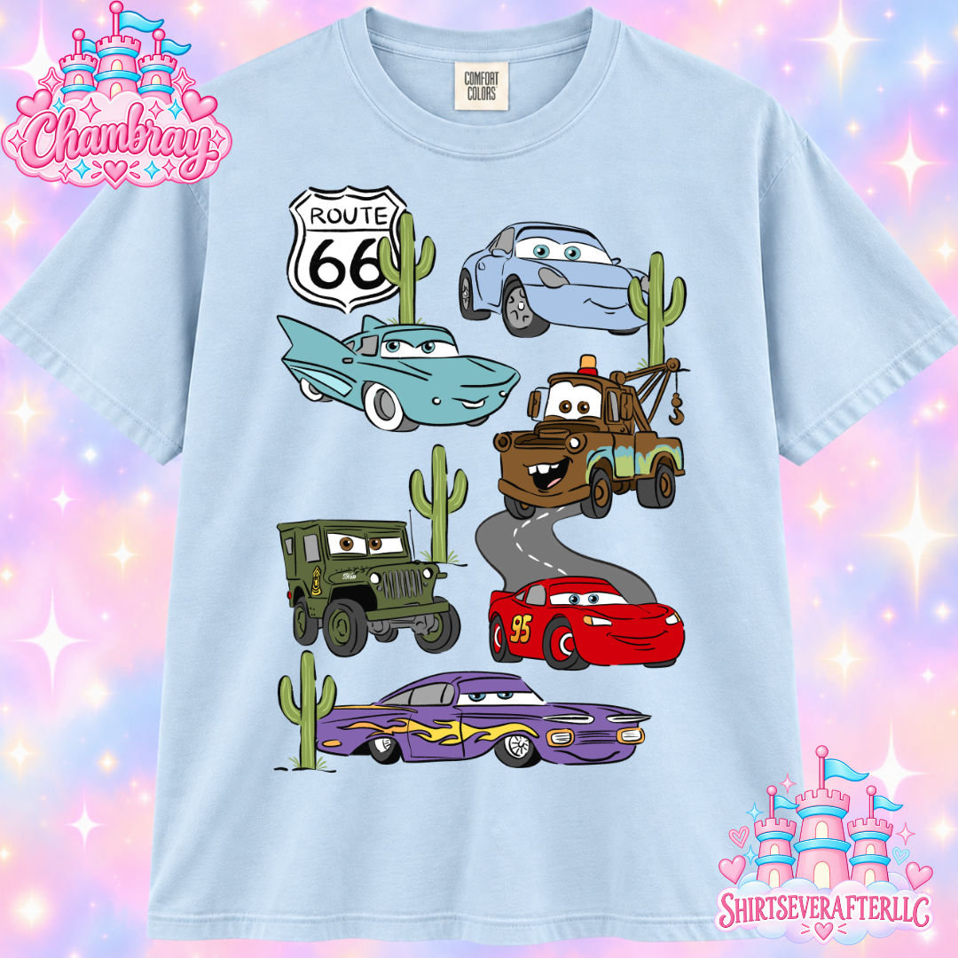 Cars Route Shirt
