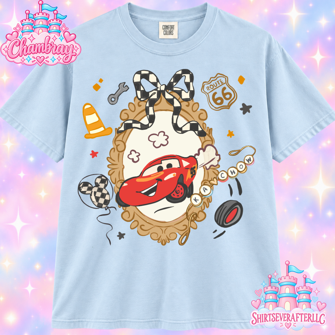 Cars Bow Shirt