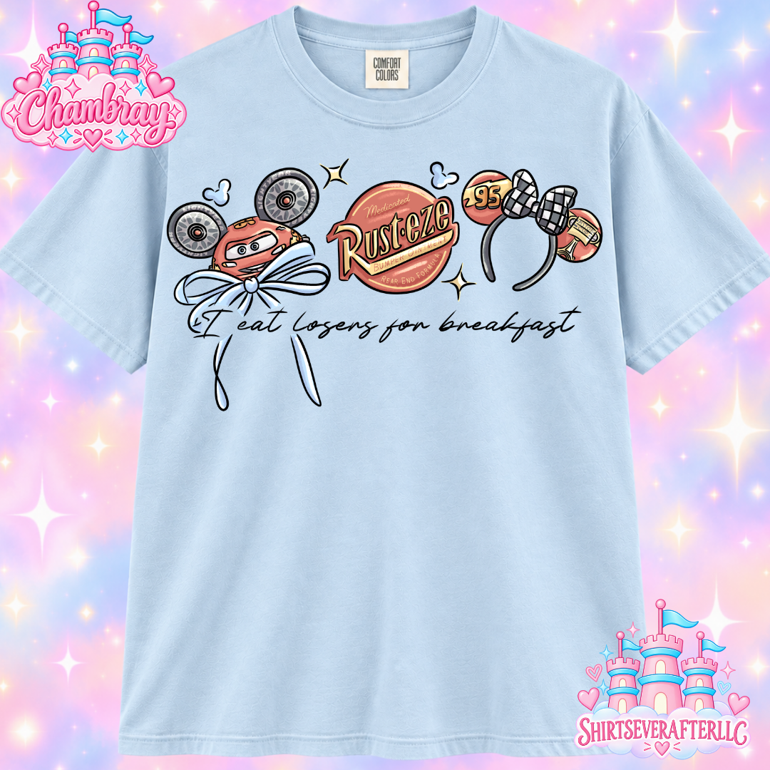 Cars Headband Shirt