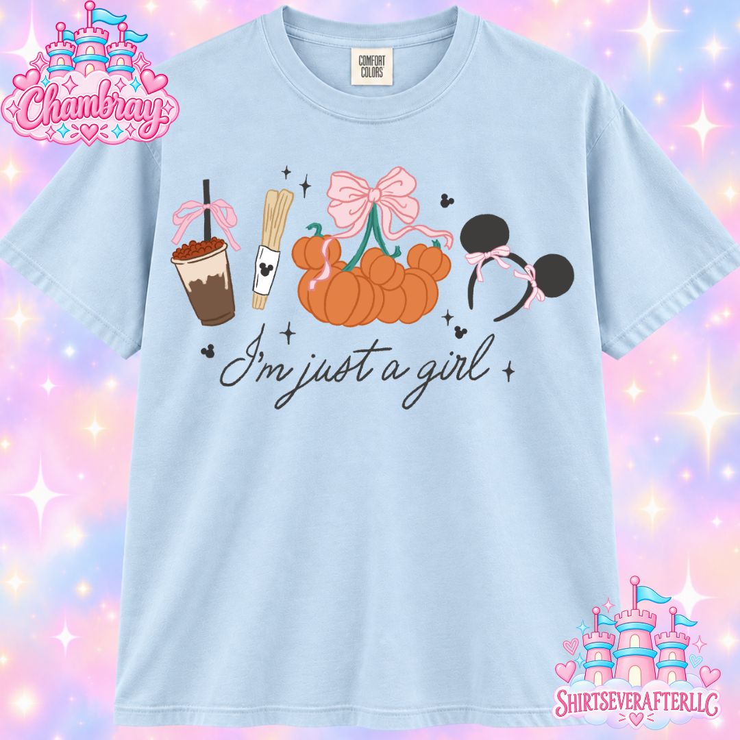 Churro Just a Girl Shirt