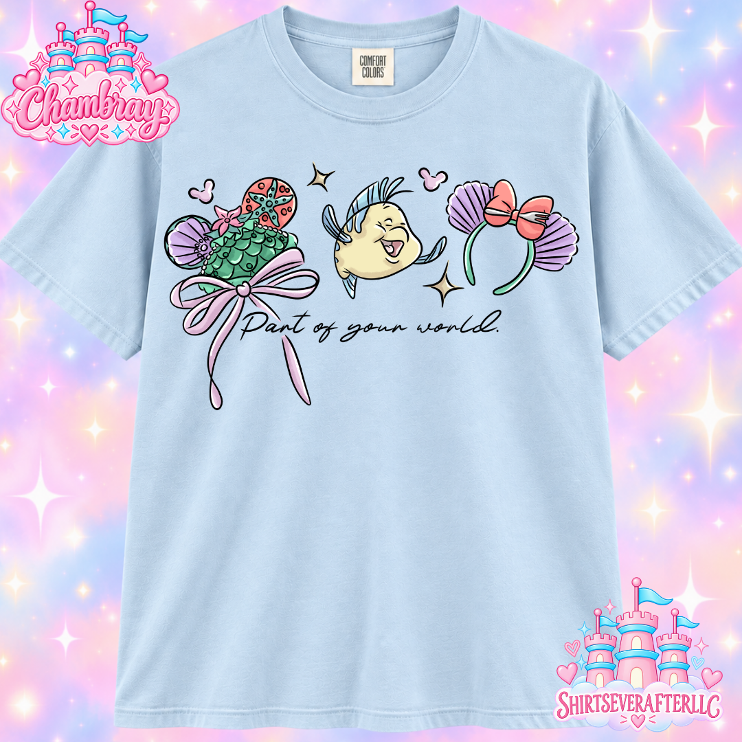 Mermaid headband Shirt