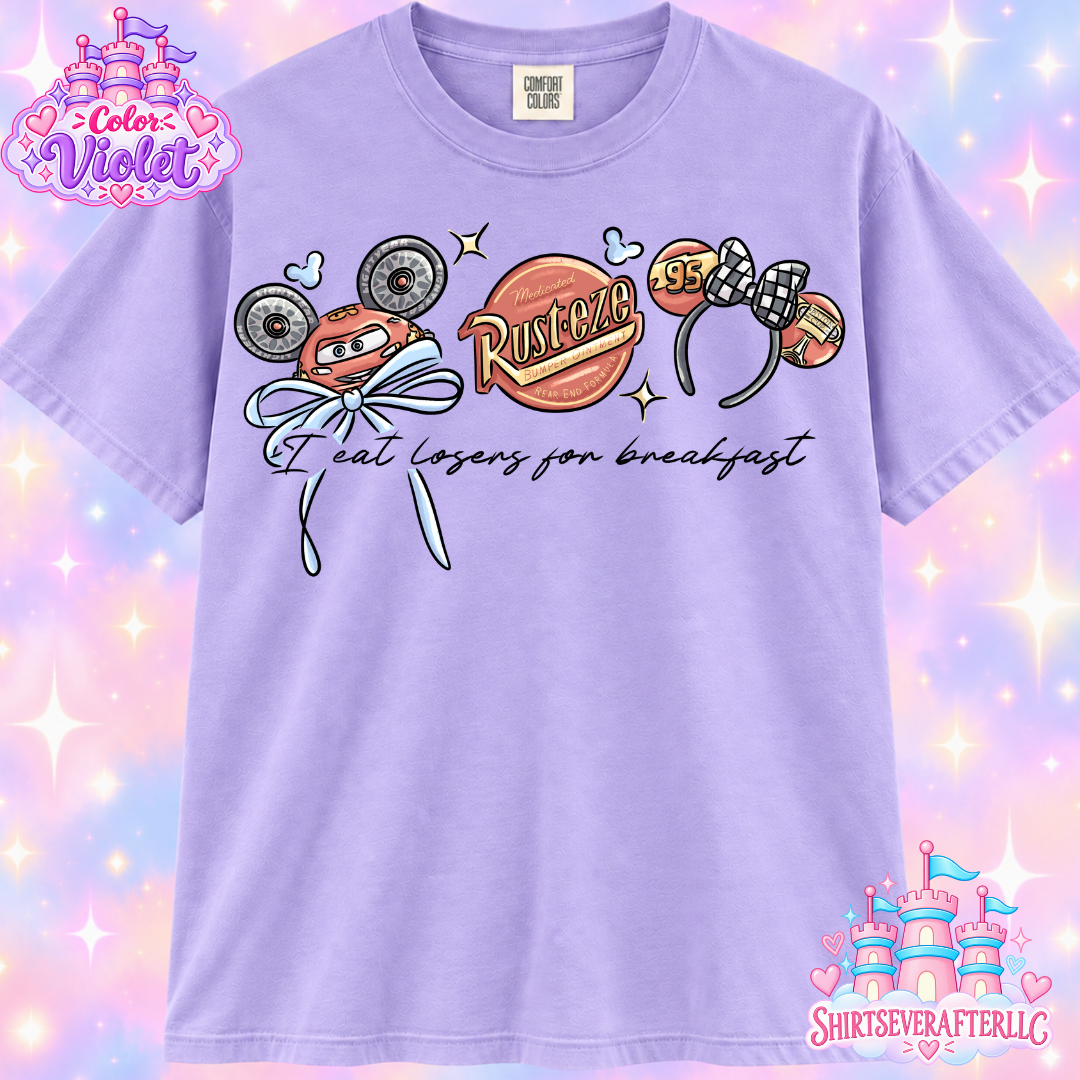 Cars Headband Shirt