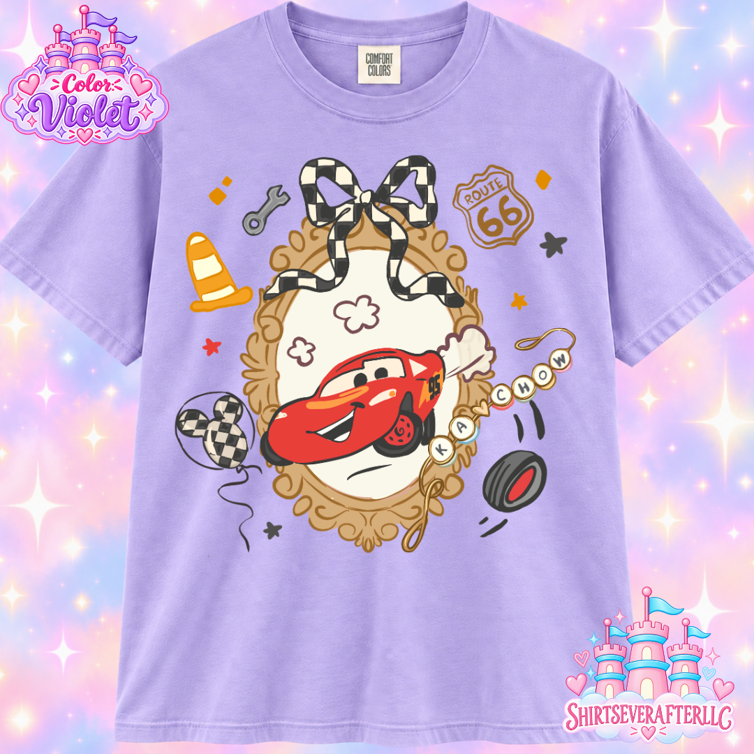 Cars Bow Shirt