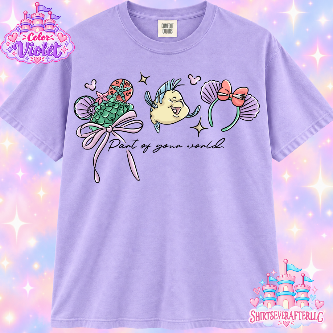 Mermaid headband Shirt