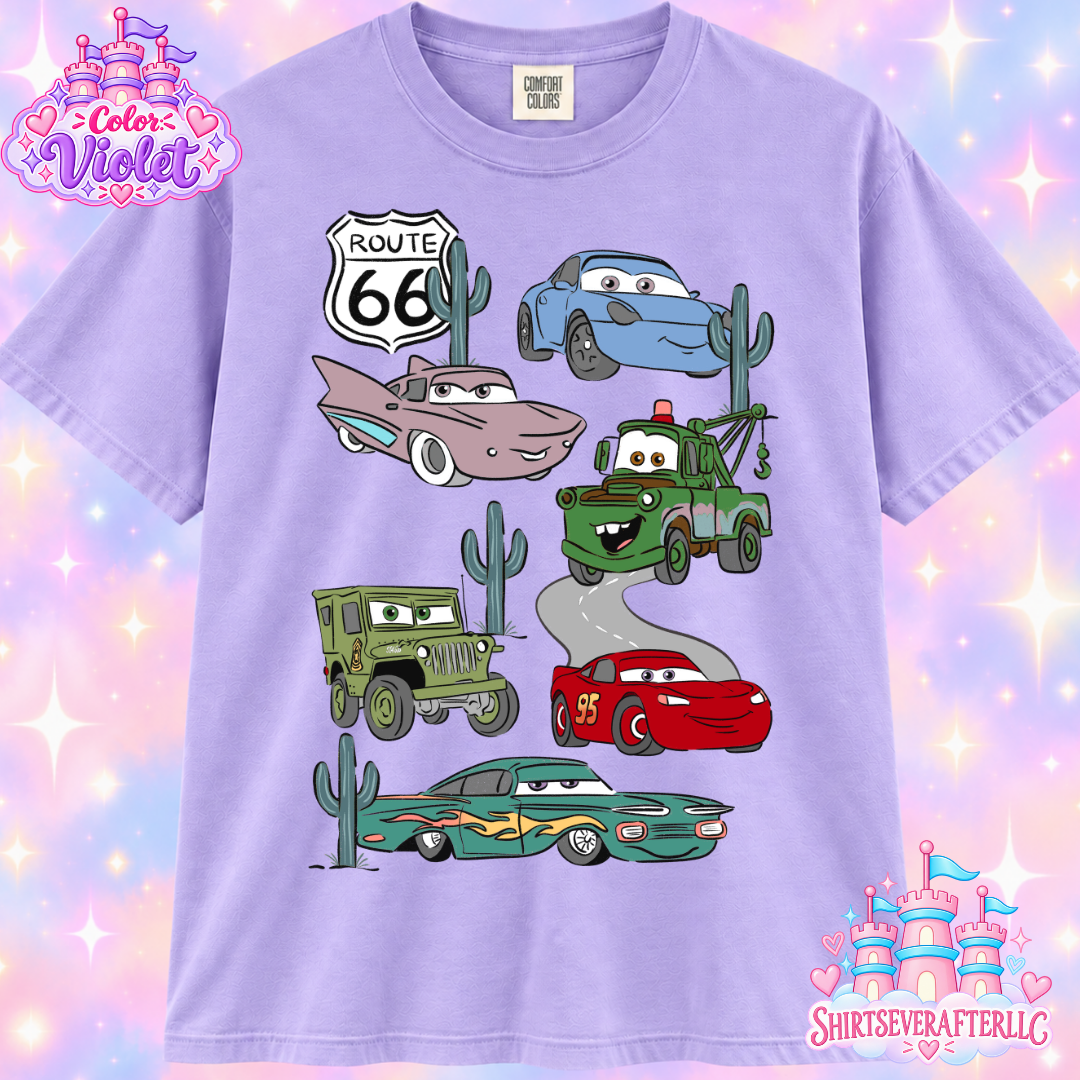 Cars Route Shirt