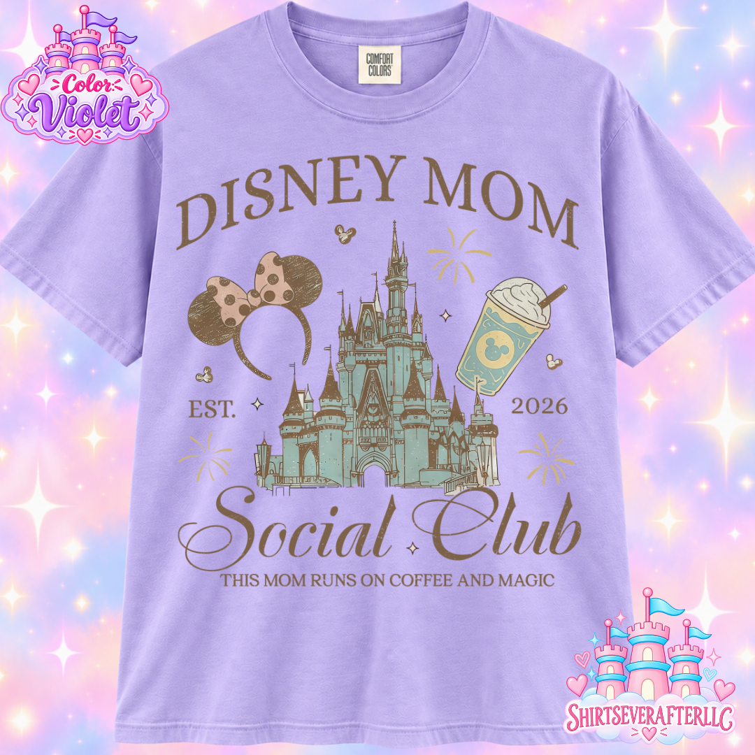 Mom Social Club Castle shirt