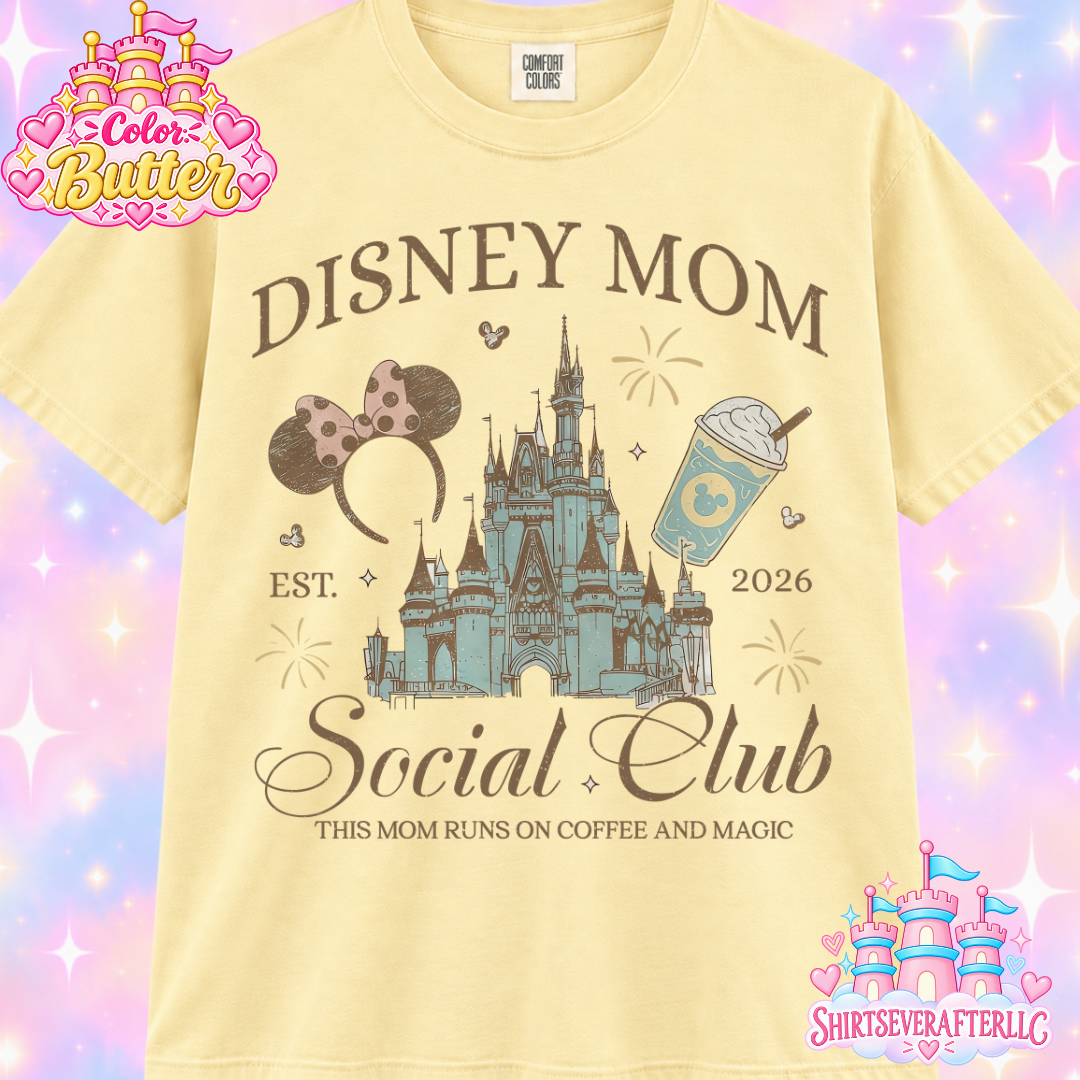 Mom Social Club Castle shirt