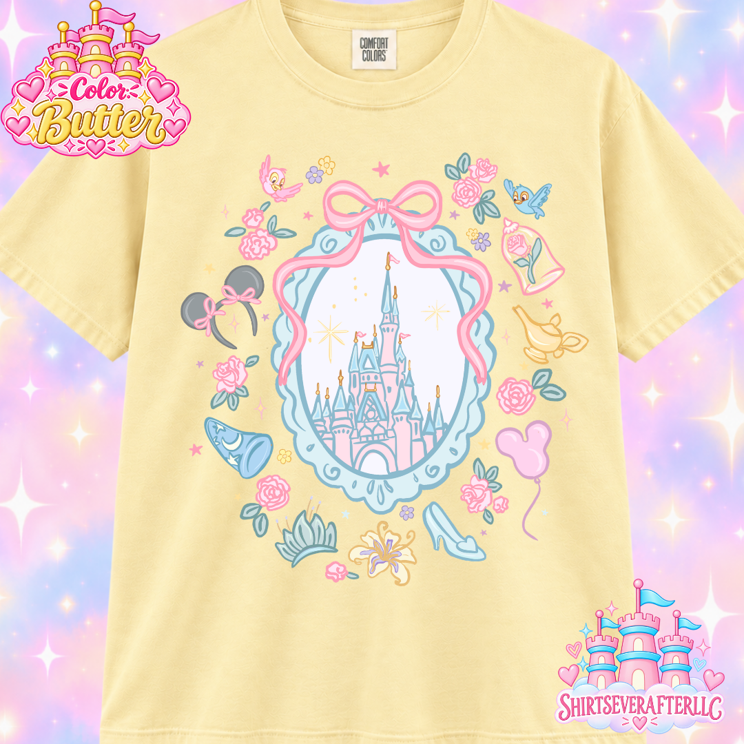 Princess Doodle Castle Shirt