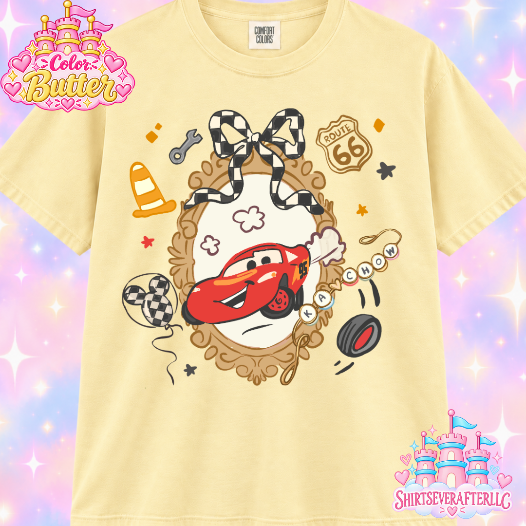 Cars Bow Shirt