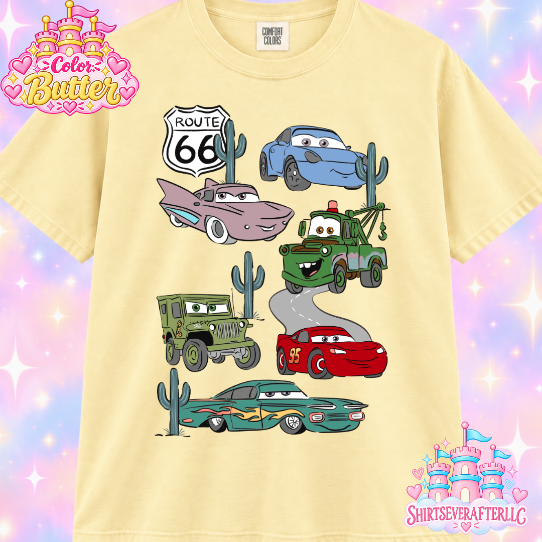 Cars Route Shirt