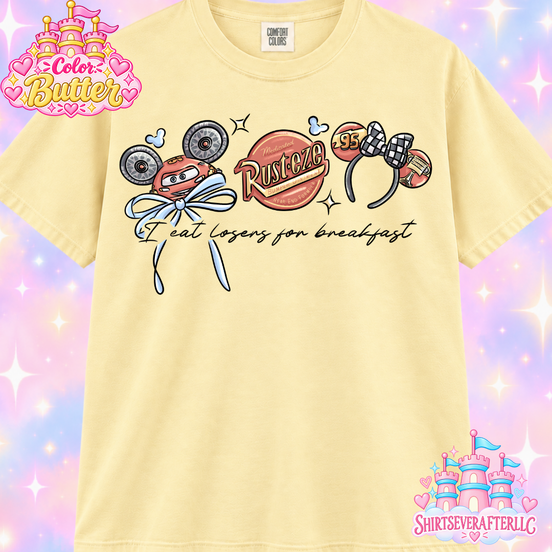 Cars Headband Shirt