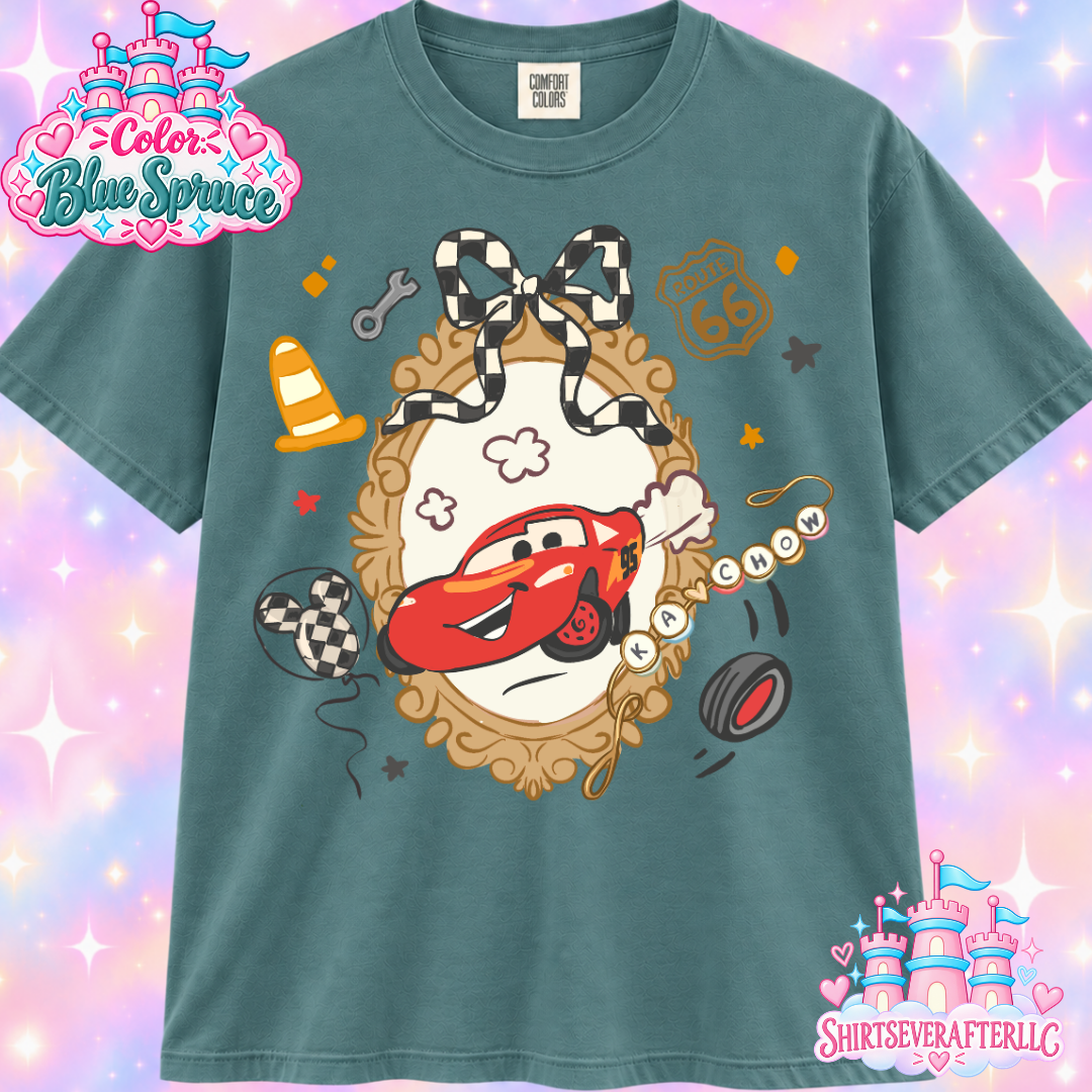 Cars Bow Shirt