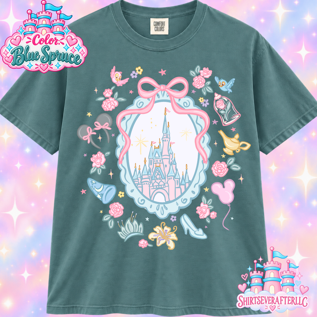 Princess Doodle Castle Shirt