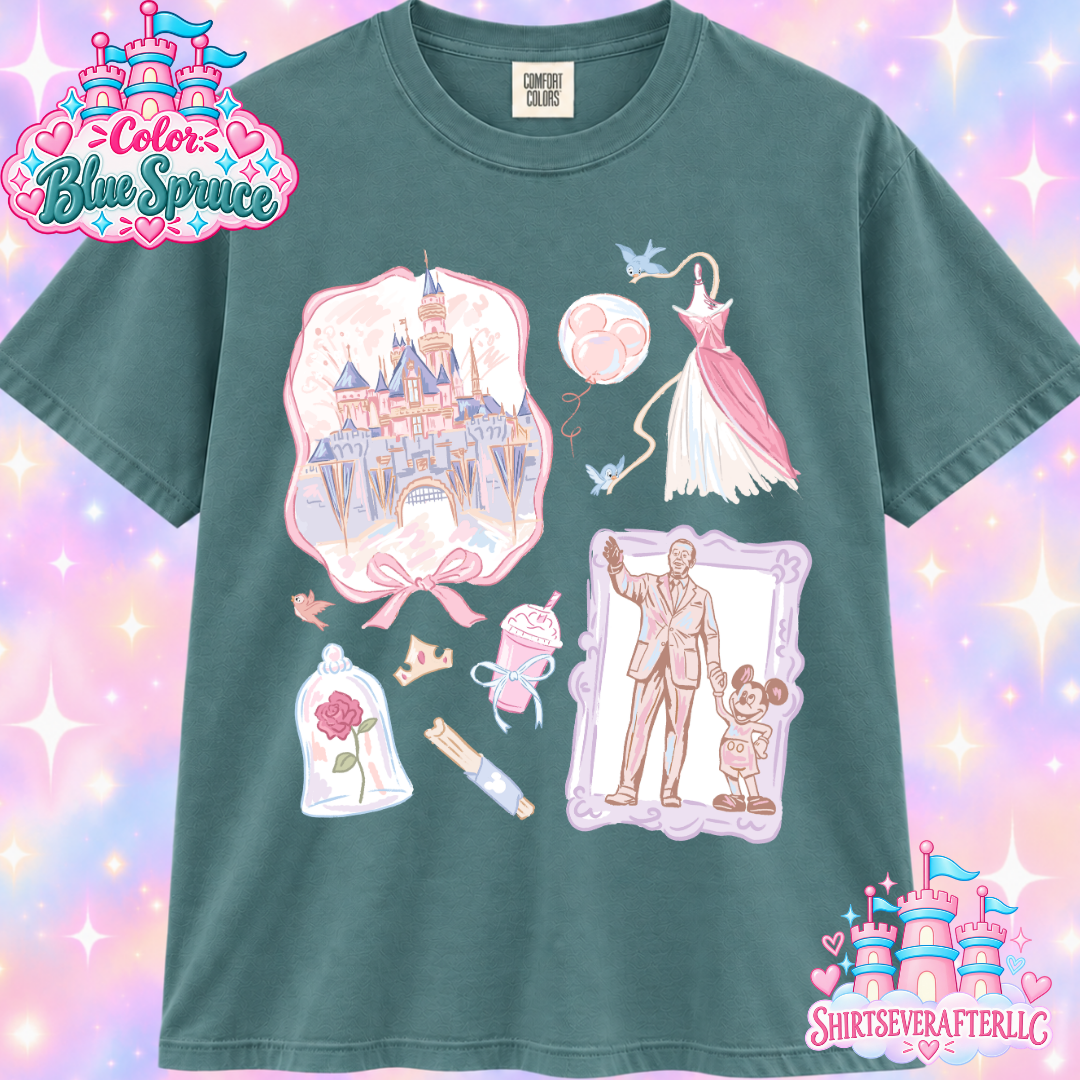 CA Castle Shirt