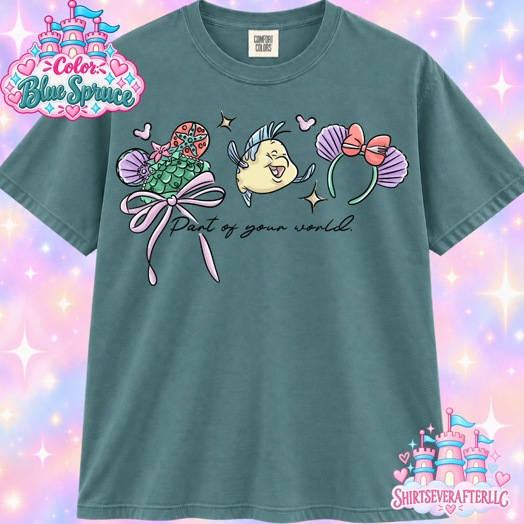 Mermaid headband Shirt