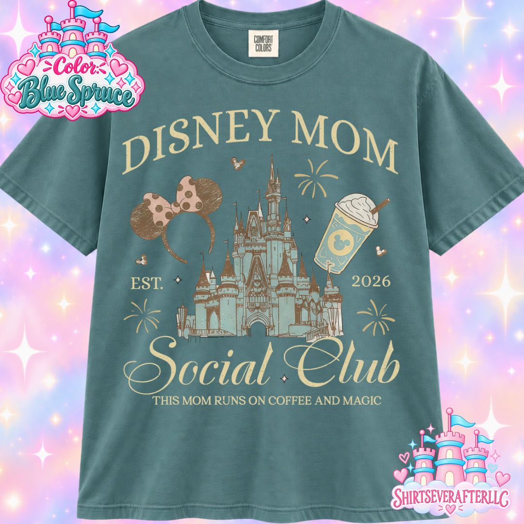 Mom Social Club Castle shirt