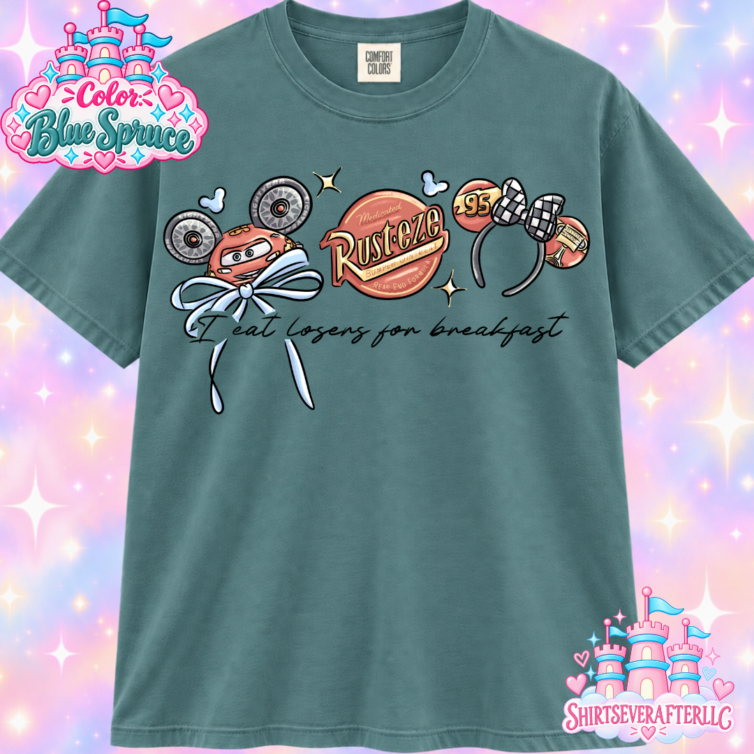 Cars Headband Shirt
