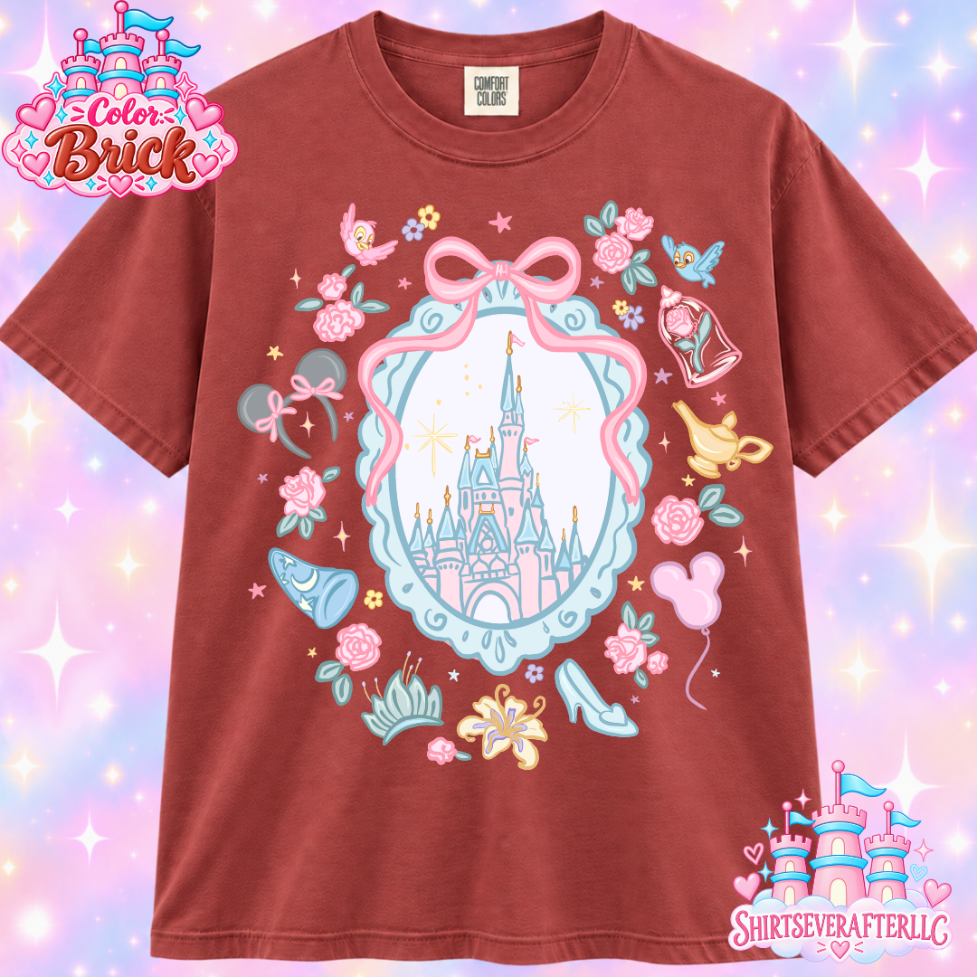 Princess Doodle Castle Shirt