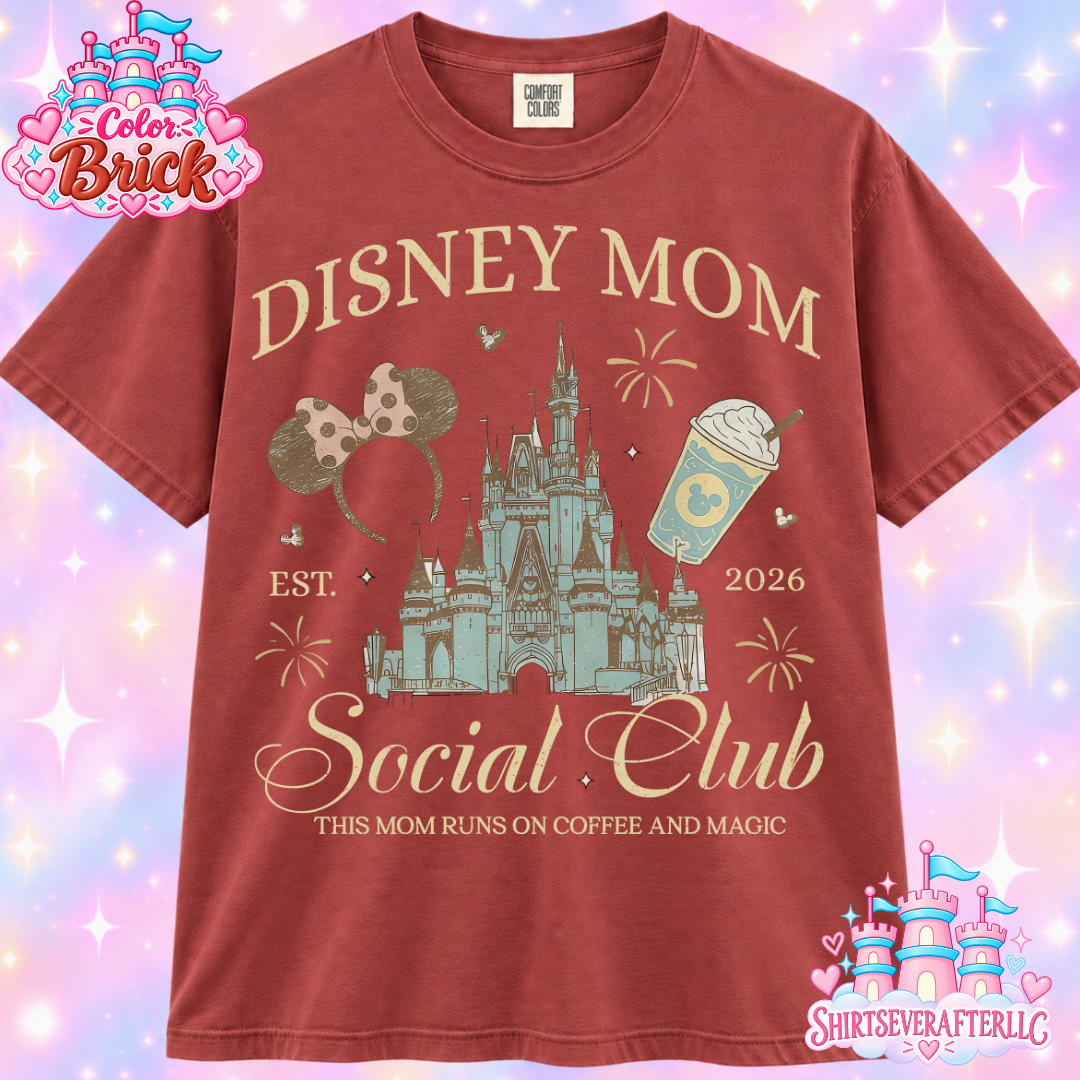 Mom Social Club Castle shirt