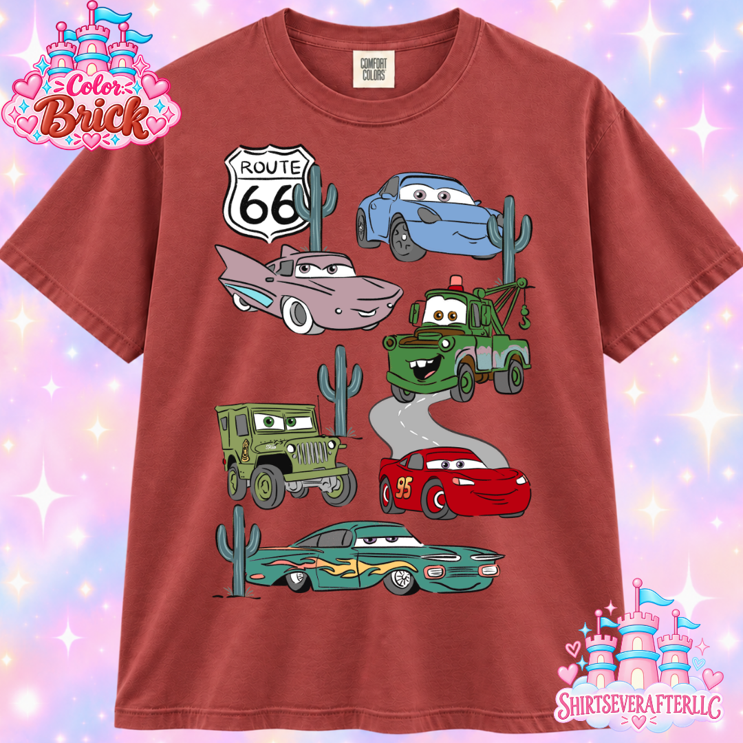 Cars Route Shirt