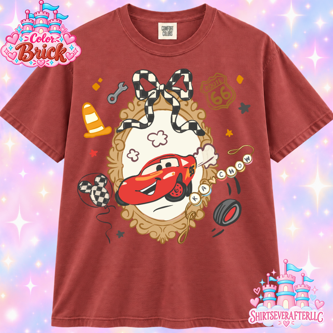 Cars Bow Shirt