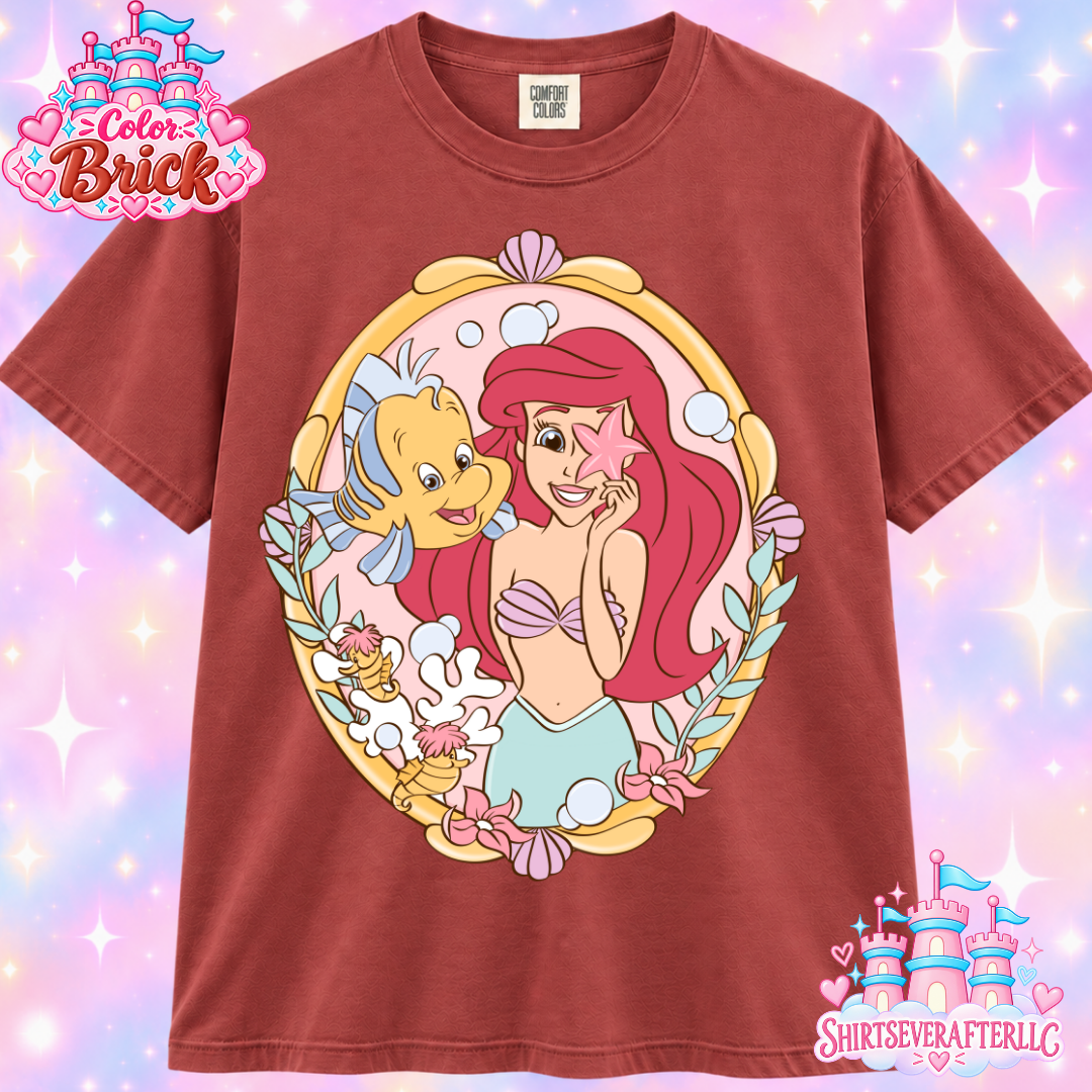 Mermaid Fish Shell Shirt