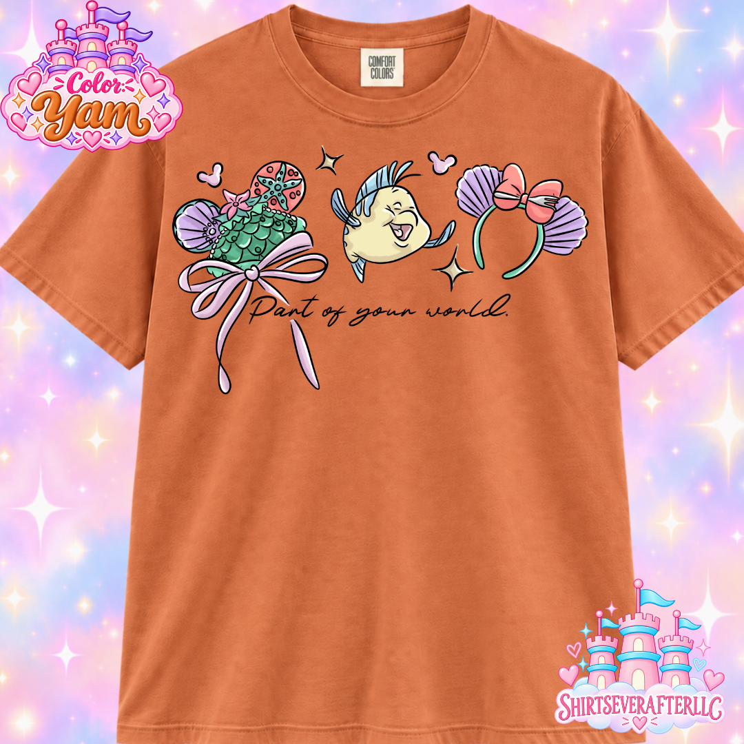 Mermaid headband Shirt