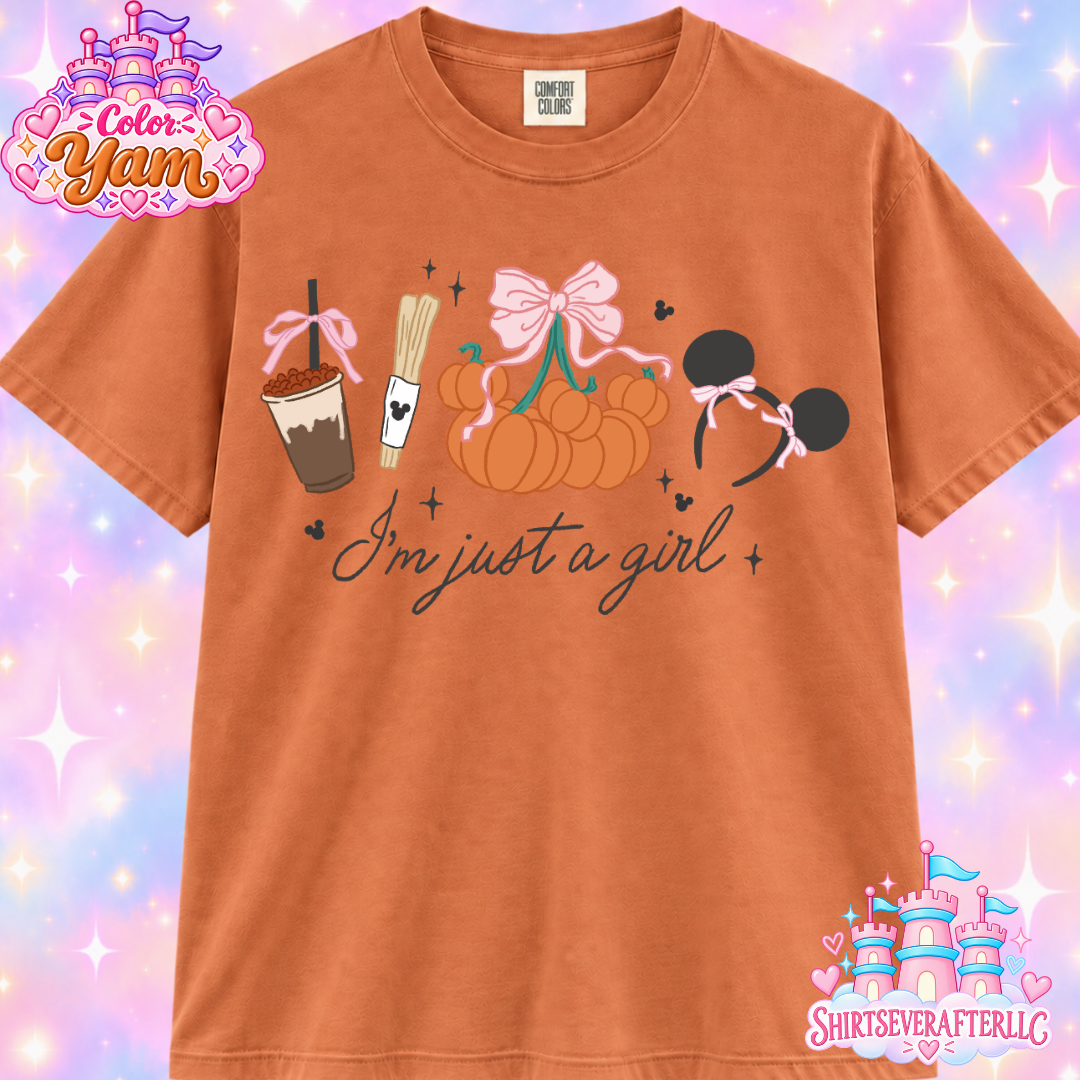 Churro Just a Girl Shirt