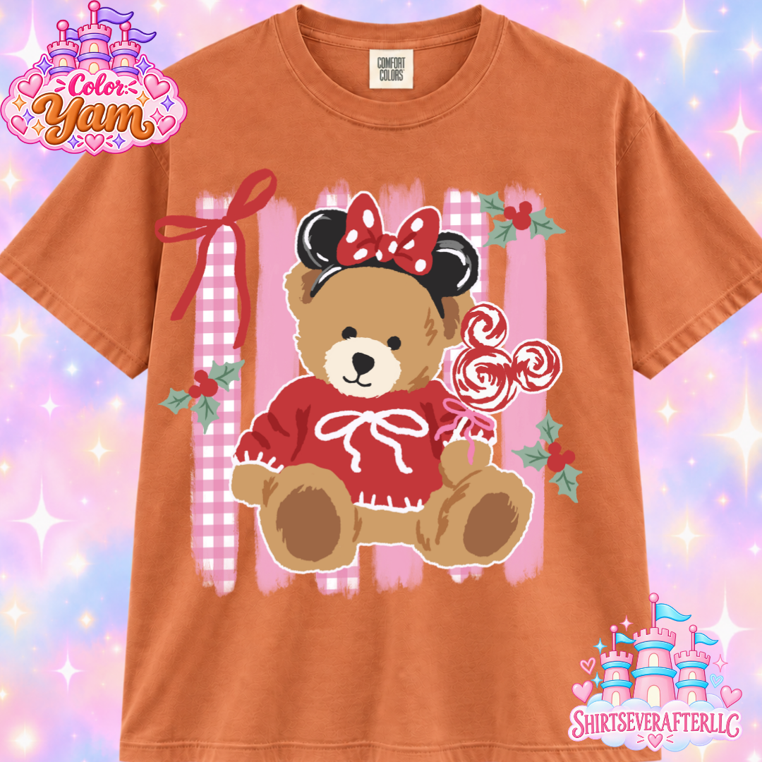 Christmas Mouse Teddy Bear Shirt