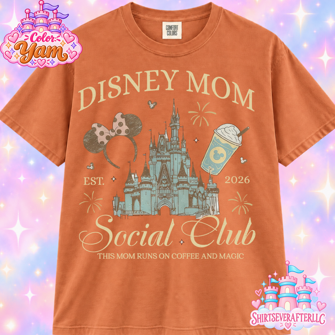 Mom Social Club Castle shirt