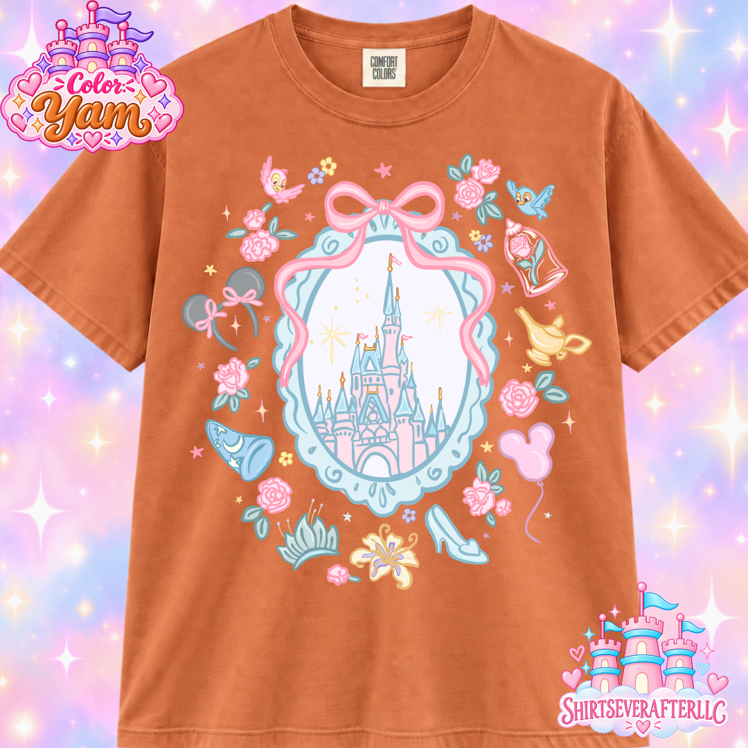 Princess Doodle Castle Shirt
