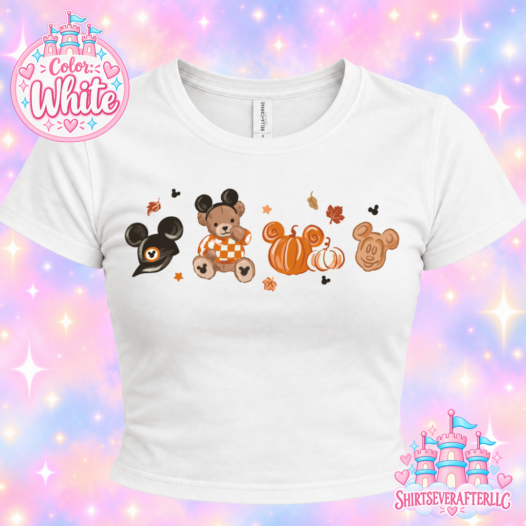 Fall Bear Baby Tee