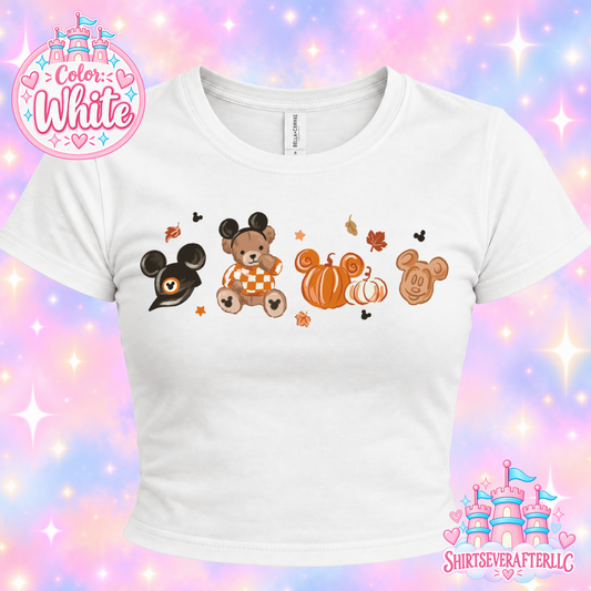 Fall Bear Baby Tee