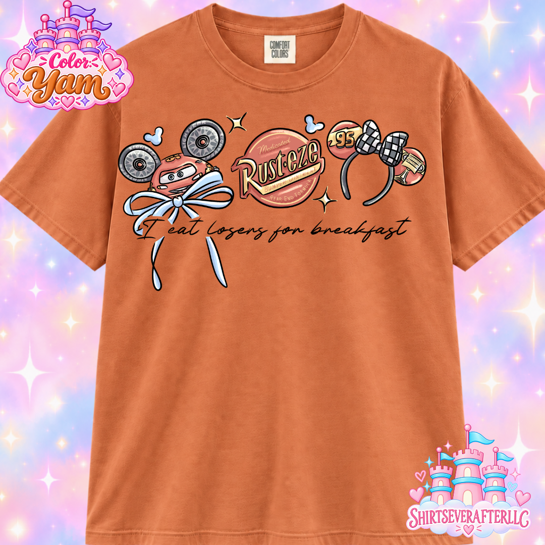 Cars Headband Shirt