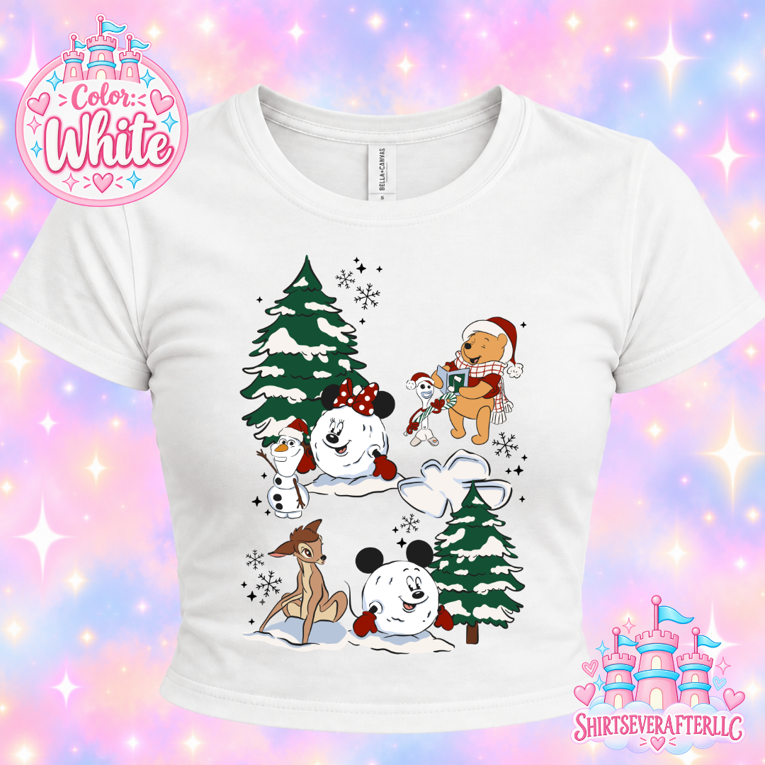 Snow Friends Baby Tee