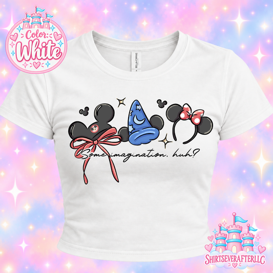Imagination huh Baby Tee