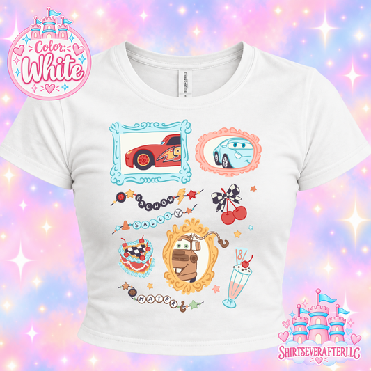 Cars Beaded Baby Tee